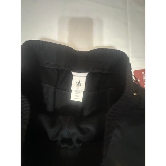 🖤 Cabi Veranda Lounger Black Pull-On Pants | Size S - Picture 6 of 9